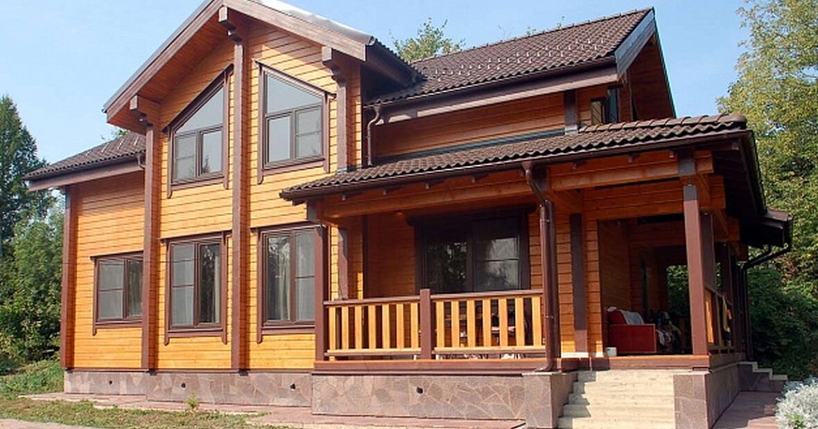 Дом из клееного бруса "Бограт"