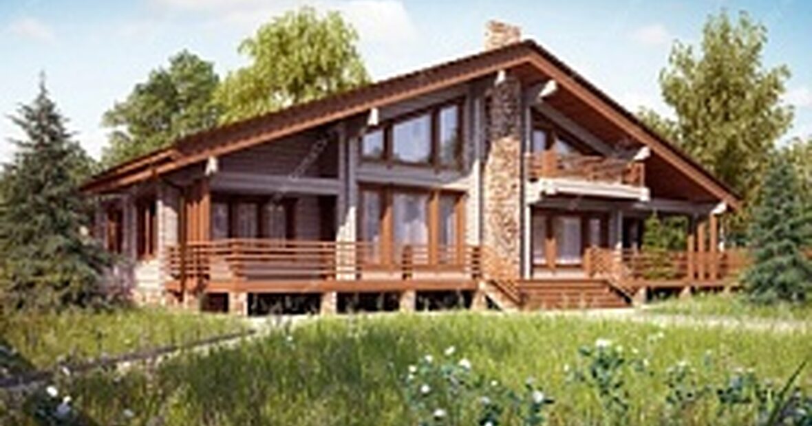Дом-Баня Калифорния 20,6 х 12 м