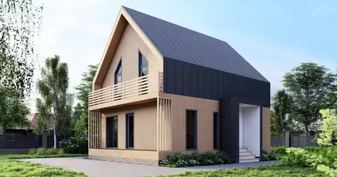 Барн 160 (каркасные дома, 160 м²)