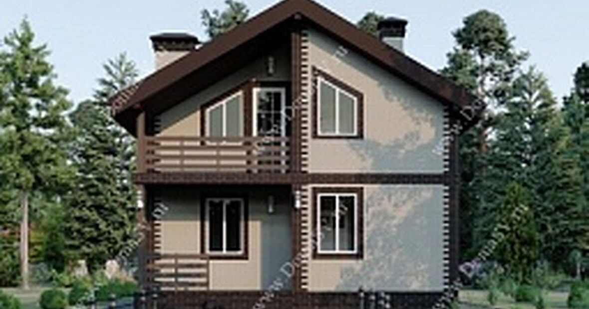 Дом Пекин 7,8 х 8,8 м