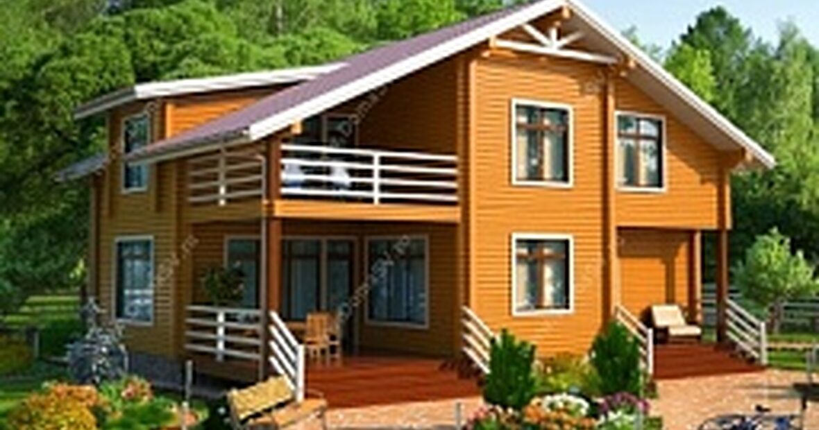 Дом Травертин 13, 6 х 9,5 м