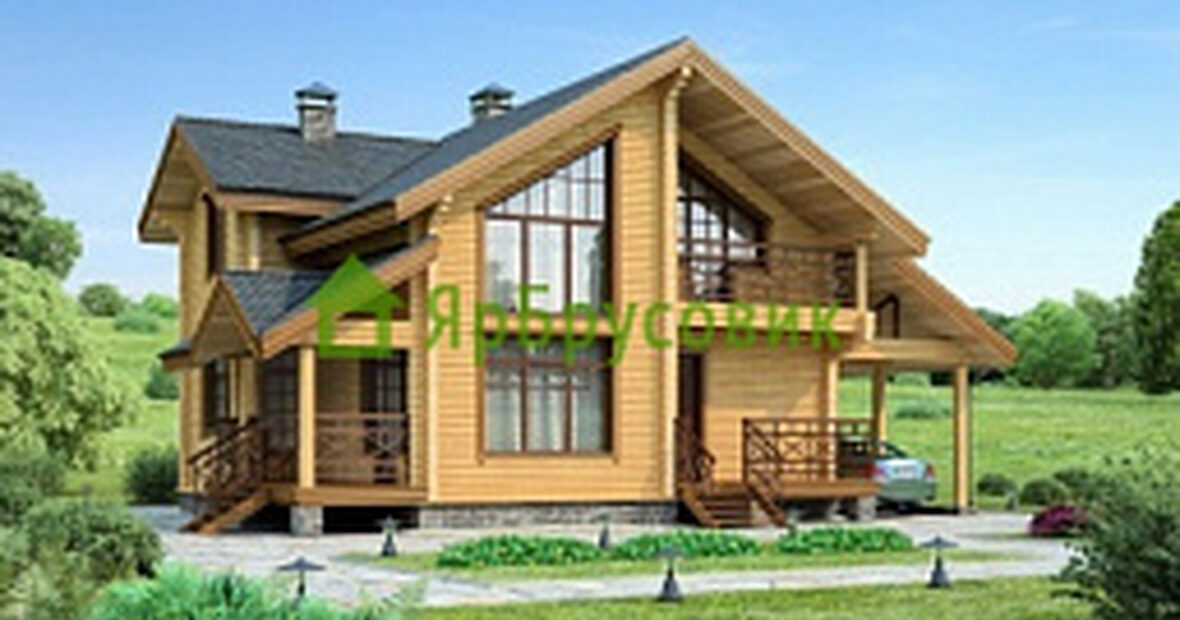 Проект №64. Дом из бруса 14,5Х9,5