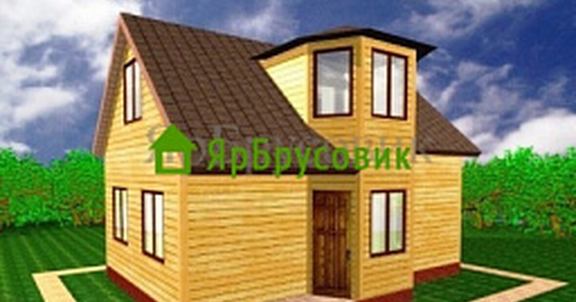 Проект №22. Дом из бруса 6Х9