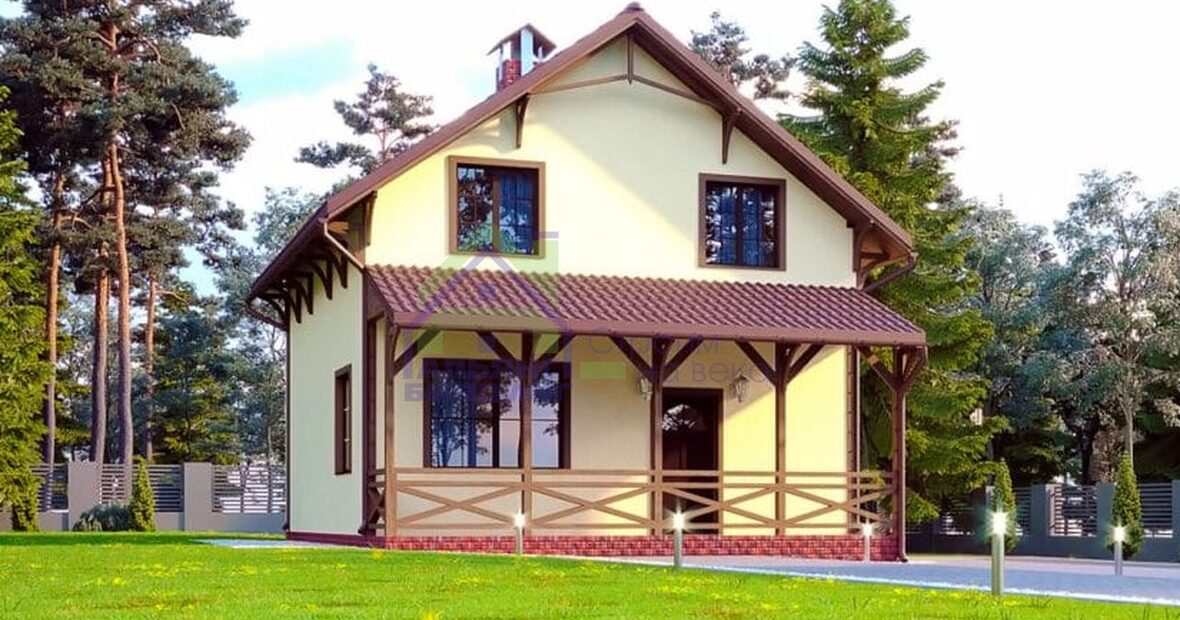 Кирпичный проект дома ФНП-531-19