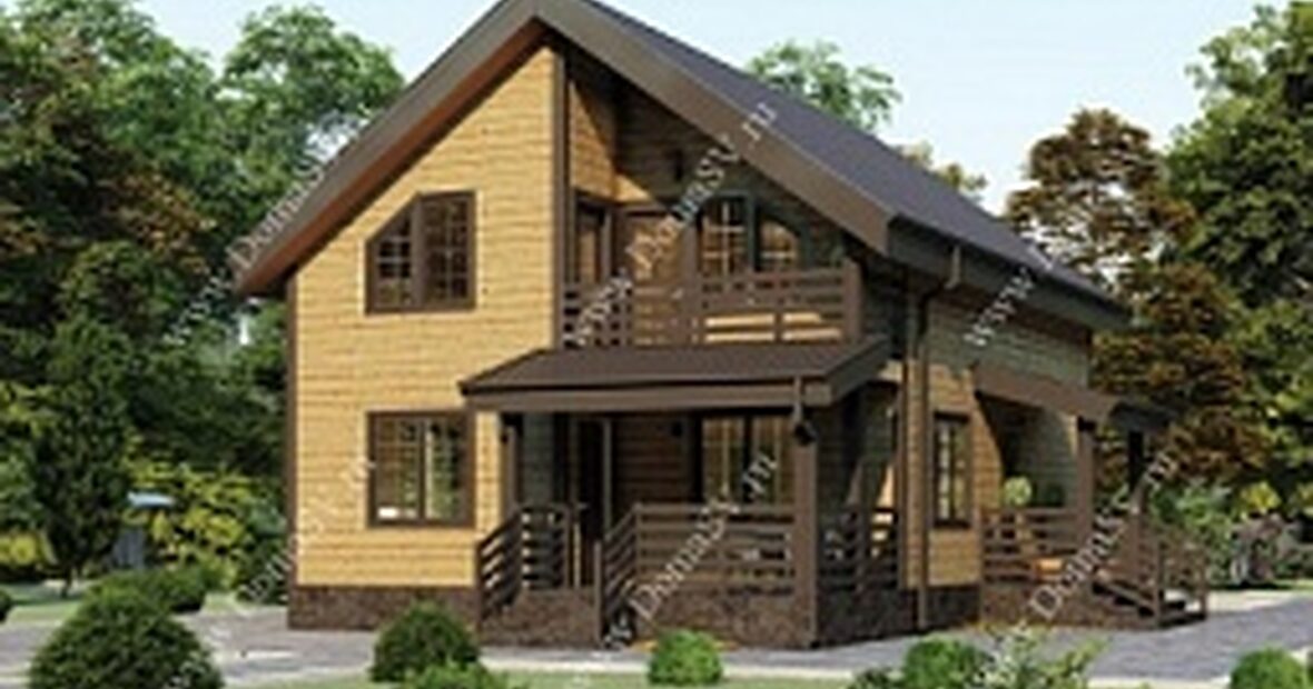 Дом Касандра 8 х 10,5 м