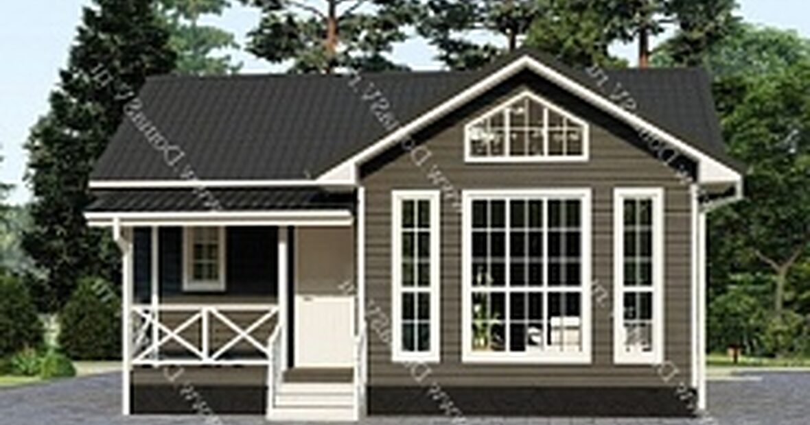 Дом Вирджиния 8,7 х 8,1 м