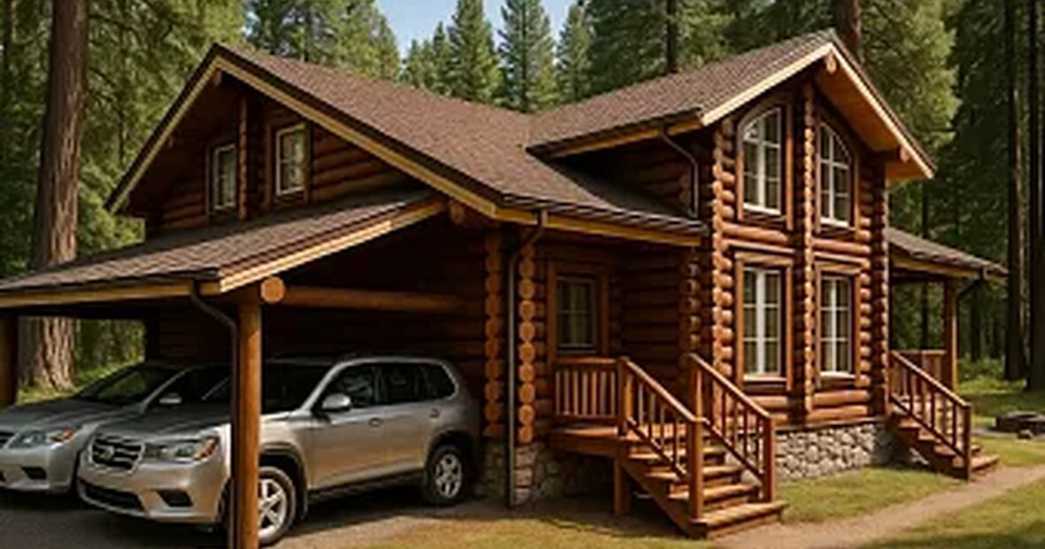 Проект Монблан (бревно, 183 м²)