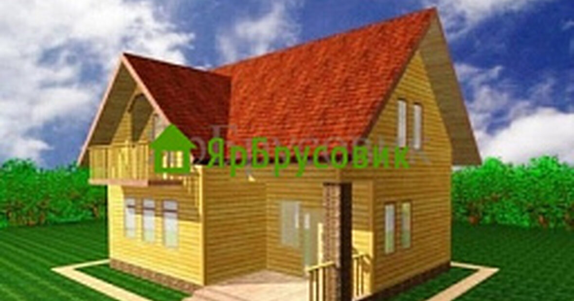 Проект №31. Дом из бруса 8Х10
