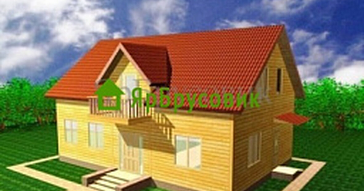 Проект №36. Дом из бруса 8Х12