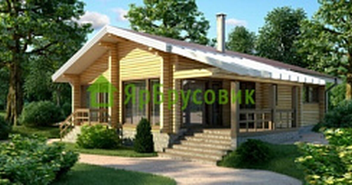 Проект №58. Дом из бруса 12Х11,5