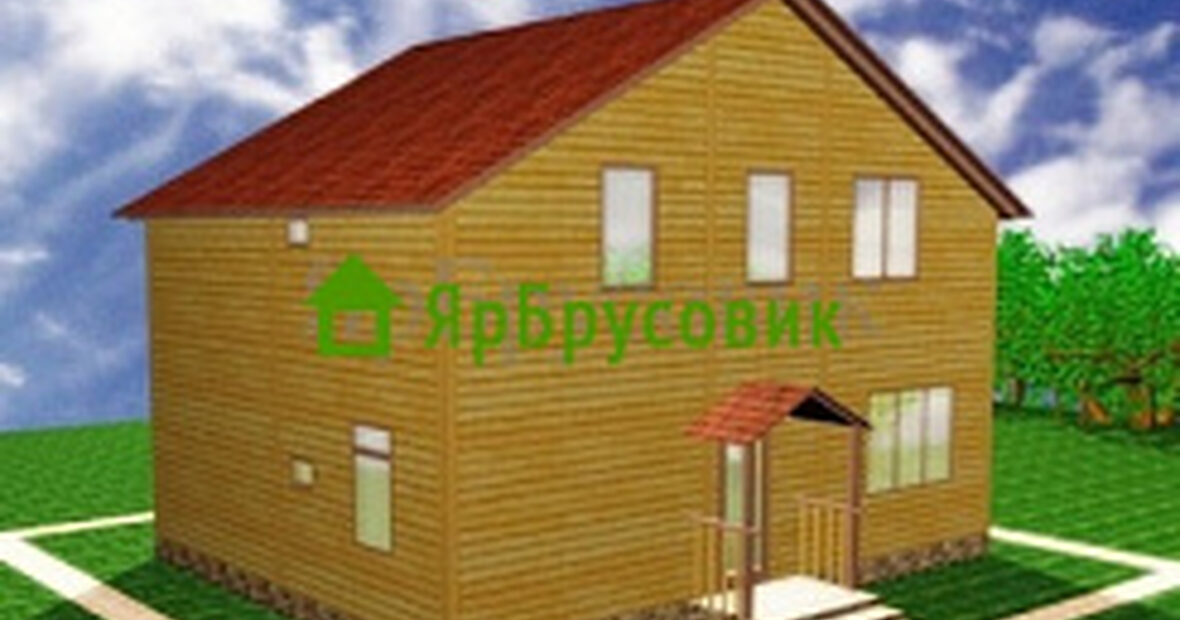 Проект №35. Дом из бруса 10Х8