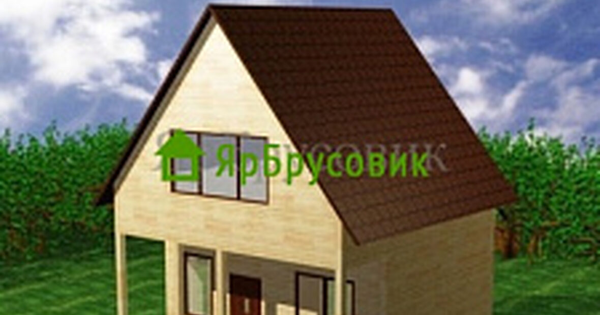 Проект №5. Дом из бруса 6Х4,5