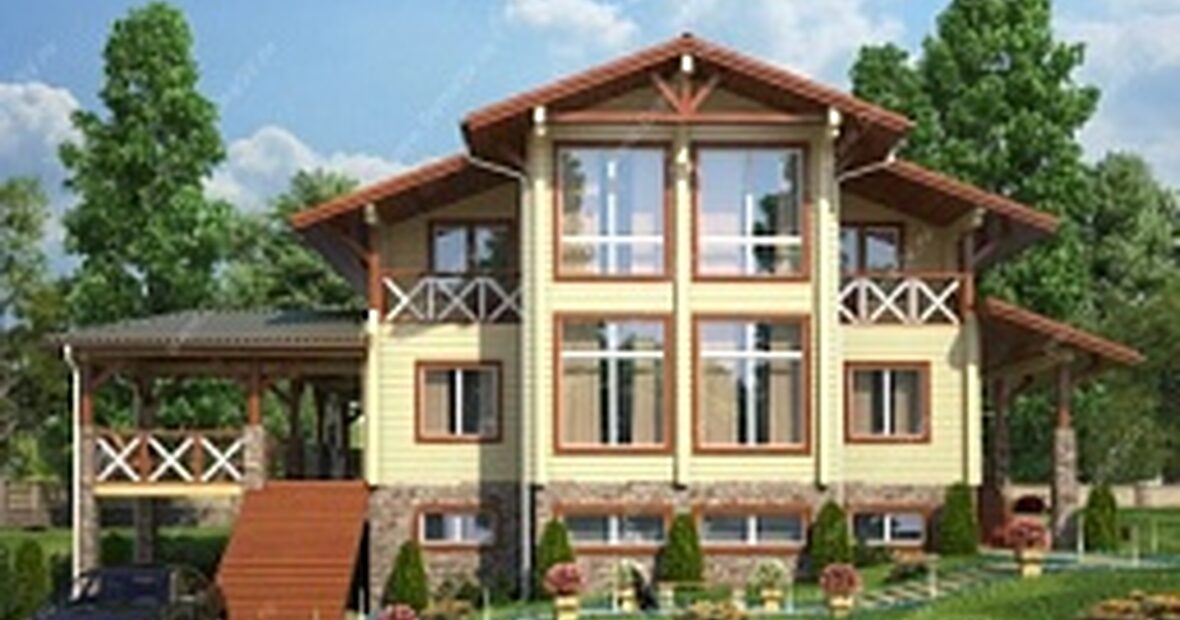 Дом Моцарт 20,5 х 13,5 м